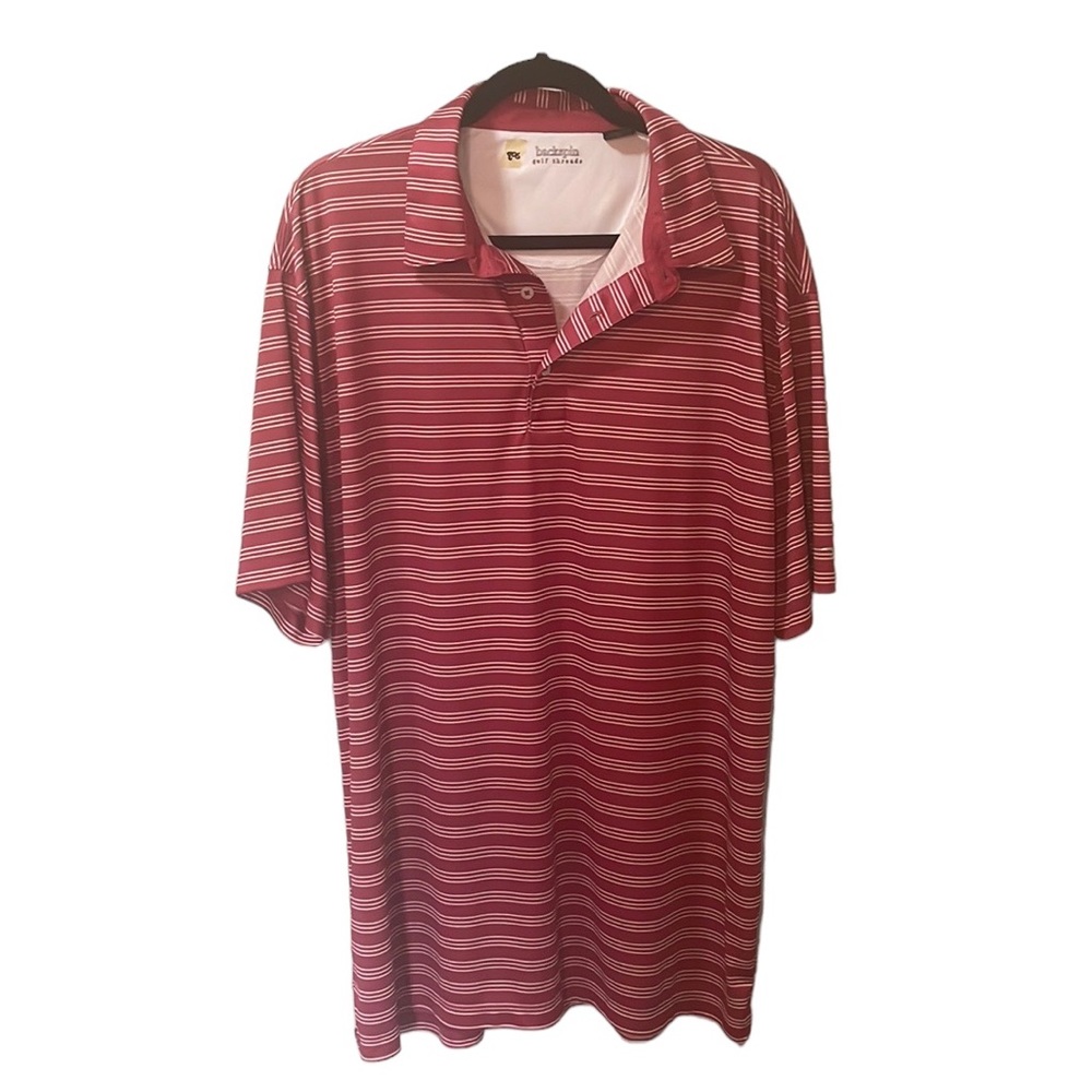 Backspin golf threads XXL polo summer comfort lightweight athletic athleisure